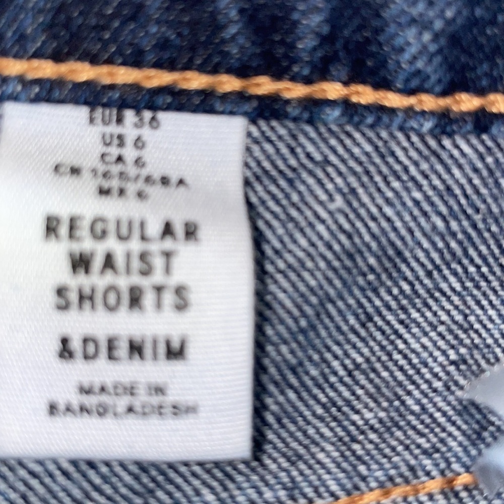 & Denim shorts. - Picture 2 of 7